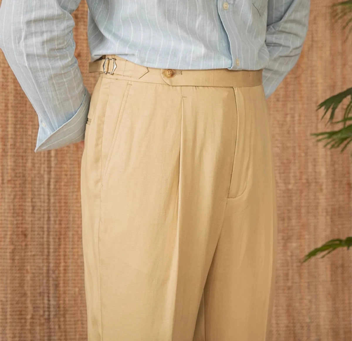 Summer straight fit elegant trousers - Antonios