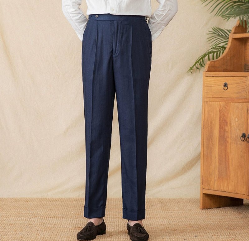 Summer straight fit elegant trousers - Antonios