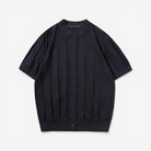 Summer vintage gentleman polo shirt - AntoniosClothing - Gray