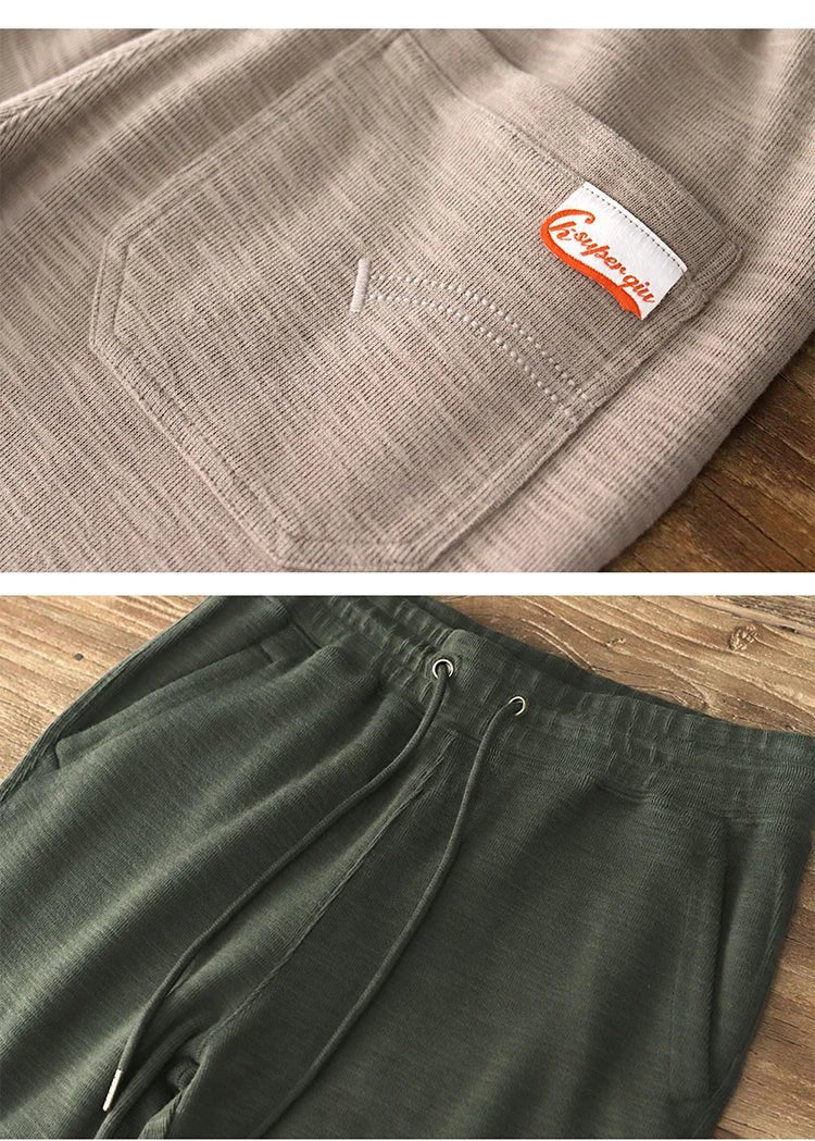 Sweatpants heavyweight elastic waist pants - Antonios