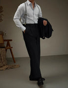 Tailored lapel shirt office and party ready - Antonios