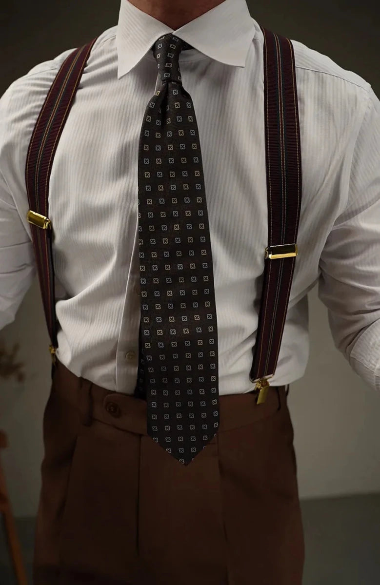 Tailored lapel shirt office and party ready - Antonios