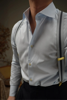 Tailored lapel shirt office and party ready - Antonios