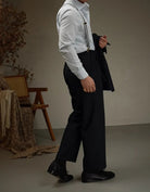 Tailored lapel shirt office and party ready - Antonios