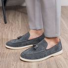 Tasseled suede driving moccasin - Antonios