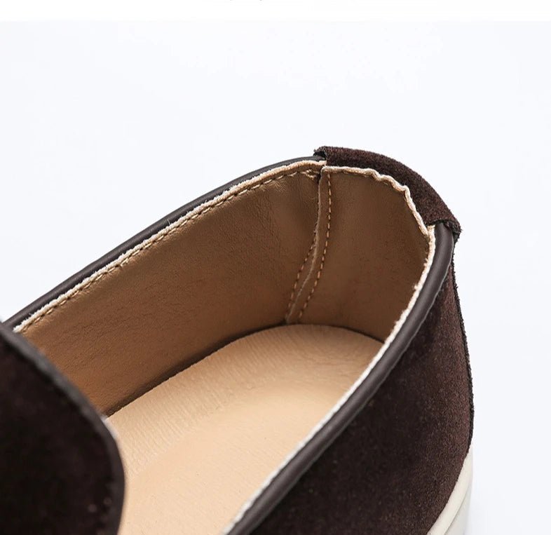 Tasseled suede driving moccasin - Antonios