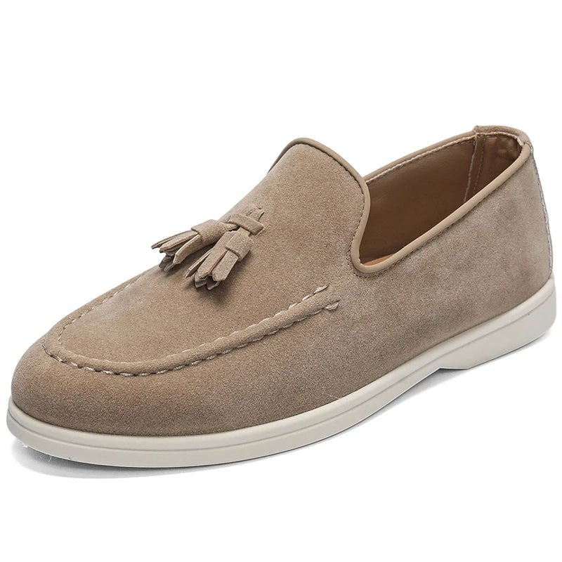 Tasseled suede driving moccasin - Antonios