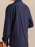 Textured cuban - collar shirt - Antonios