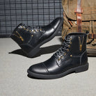 Thick - sole moto high - top boot - Antonios