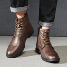 Thick - sole moto high - top boot - Antonios