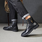Thick - sole moto high - top boot - Antonios