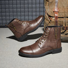 Thick - sole moto high - top boot - Antonios