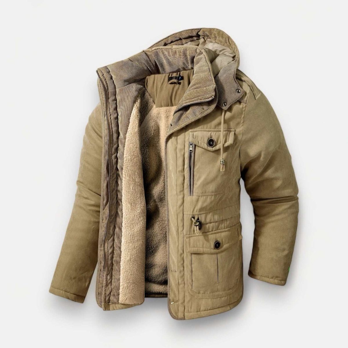 Thick windproof jacket - Antonios