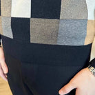 Tone two color sweater - Antonios