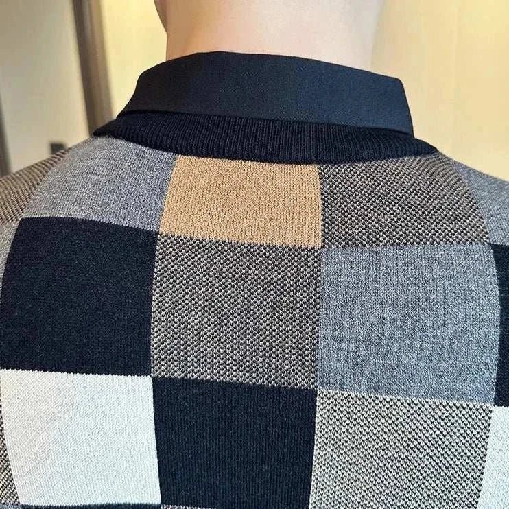 Tone two color sweater - Antonios