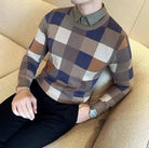 Tone two color sweater - Antonios