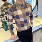 Tone two color sweater - Antonios