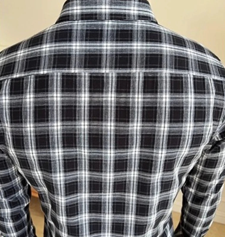 Tony business casual plaid shirt - Antonios