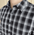 Tony business casual plaid shirt - Antonios