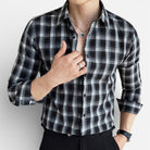 Tony business casual plaid shirt - Antonios