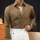 Tuxedo office long sleeve shirt - Antonios