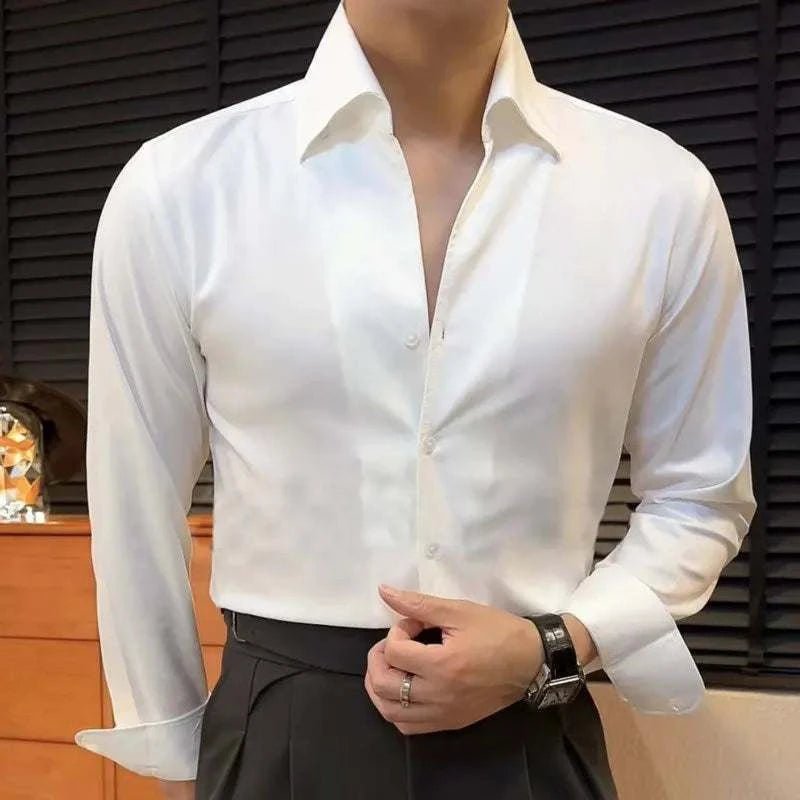 Tuxedo office long sleeve shirt - Antonios