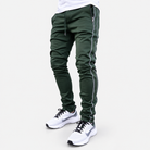 Men's technical-style joggers — Green
