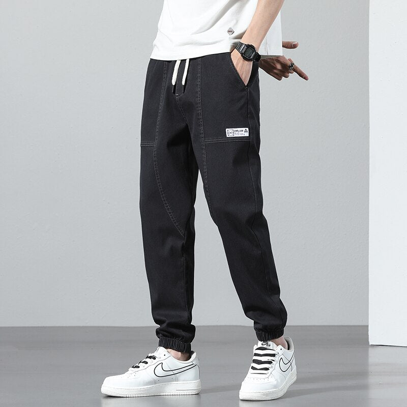 Vinny Denim Joggers - Men's Comfortable Cotton & Denim Pants