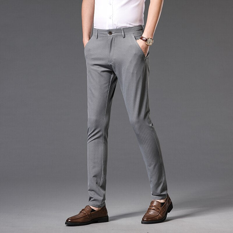 Vinny Plaid Trousers - Antonios