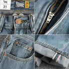 Vintage blue straight jeans - Antonios