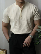 Vintage business cotton summer t-shirt - Antonios