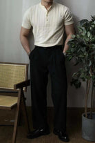 Vintage business cotton summer t-shirt - Antonios