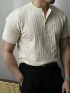 Vintage business cotton summer t-shirt - Antonios