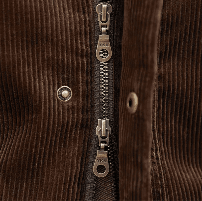 Vintage corduroy trench jacket - Antonios