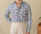 Vintage cotton linen japanese trend shirt - Antonios