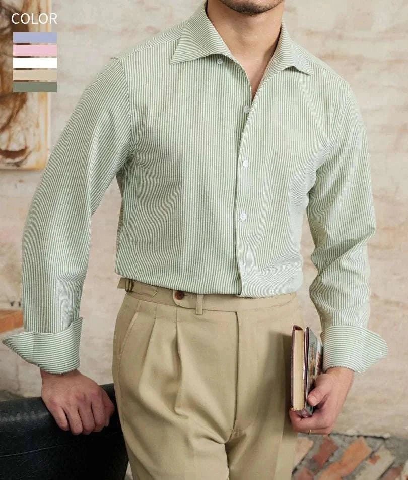 Vintage italian long sleeve shirt - Antonios