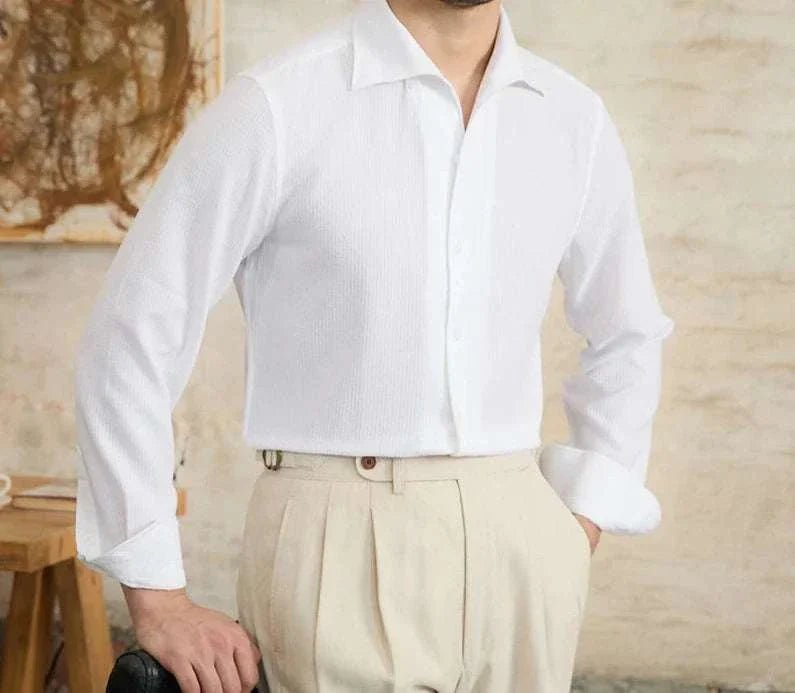 Vintage italian long sleeve shirt - Antonios