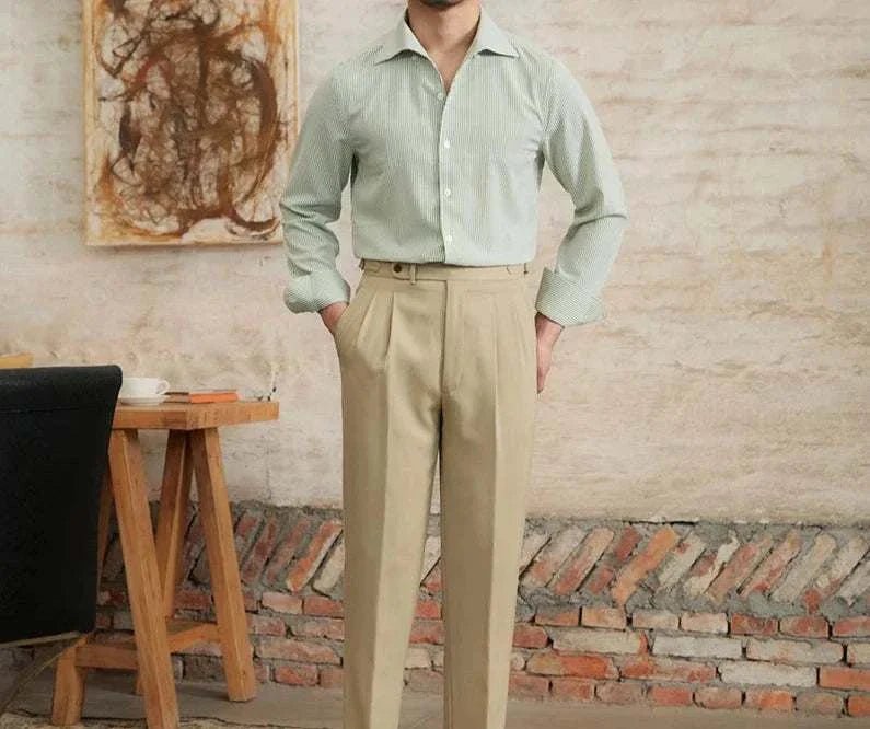 Vintage italian long sleeve shirt - Antonios