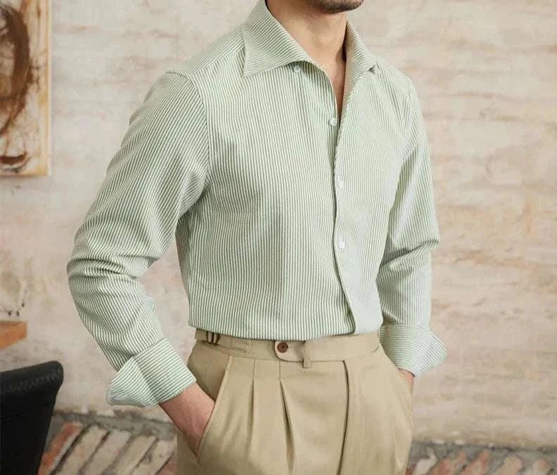 Vintage italian long sleeve shirt - Antonios