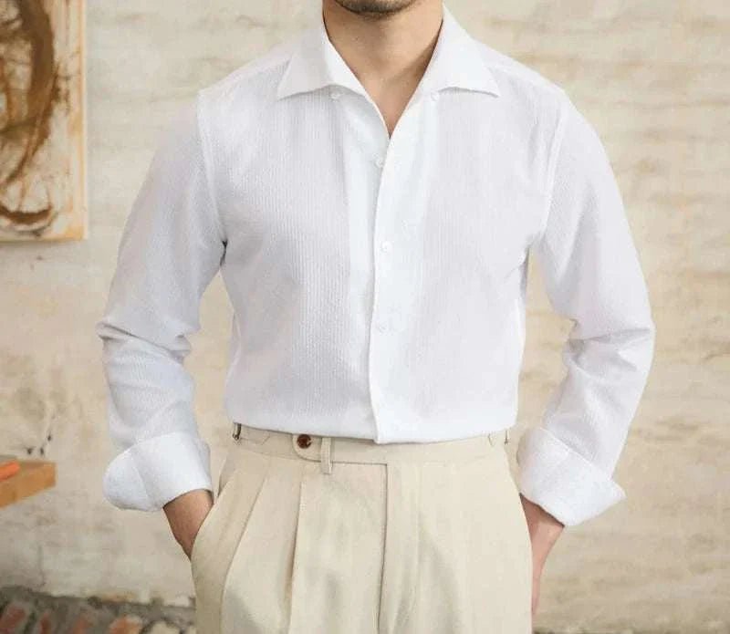 Vintage italian long sleeve shirt - Antonios