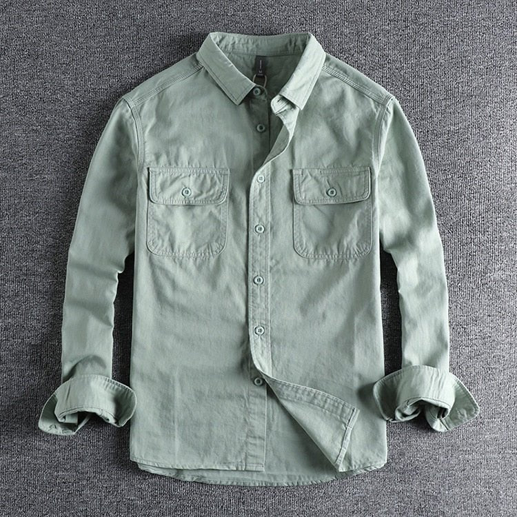 Vintage - Retro Cotton Shirt - Antonios