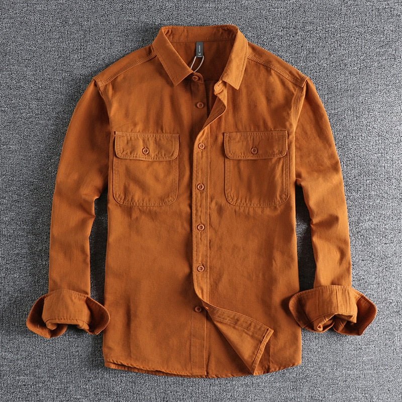 Vintage - Retro Cotton Shirt - Antonios