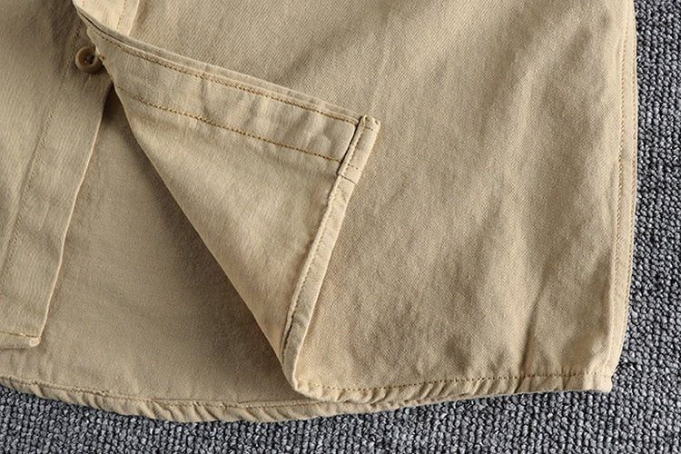 Vintage - Retro Cotton Shirt - Antonios