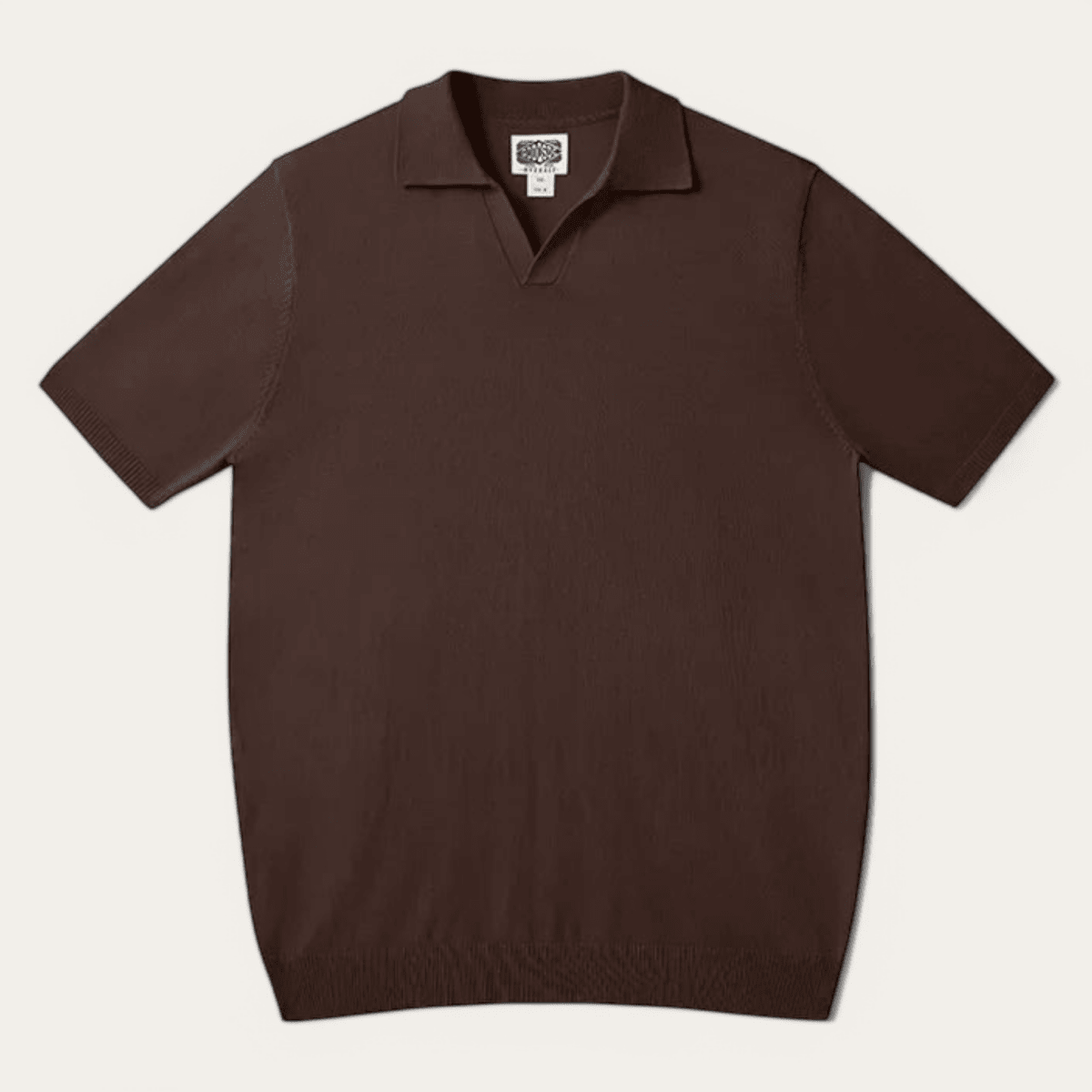 Vintage silk polo t-shirt luxury casual wear - Antonios