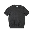 Vintage style casual t-shirt 100% combed cotton - AntoniosClothing - Black gray