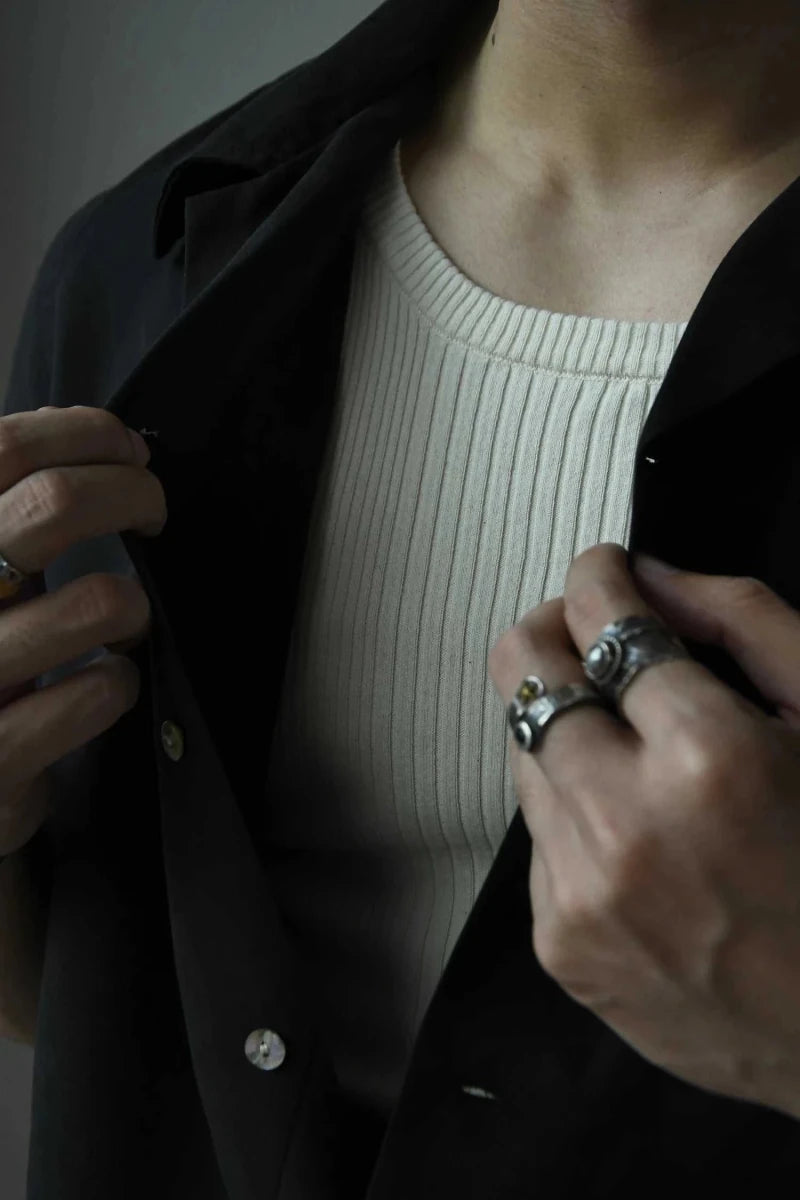 Vintage tencel beach summer shirt - Antonios