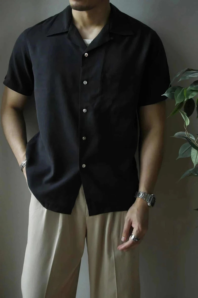 Vintage tencel beach summer shirt - Antonios