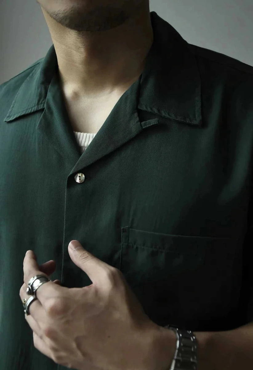 Vintage tencel beach summer shirt - Antonios