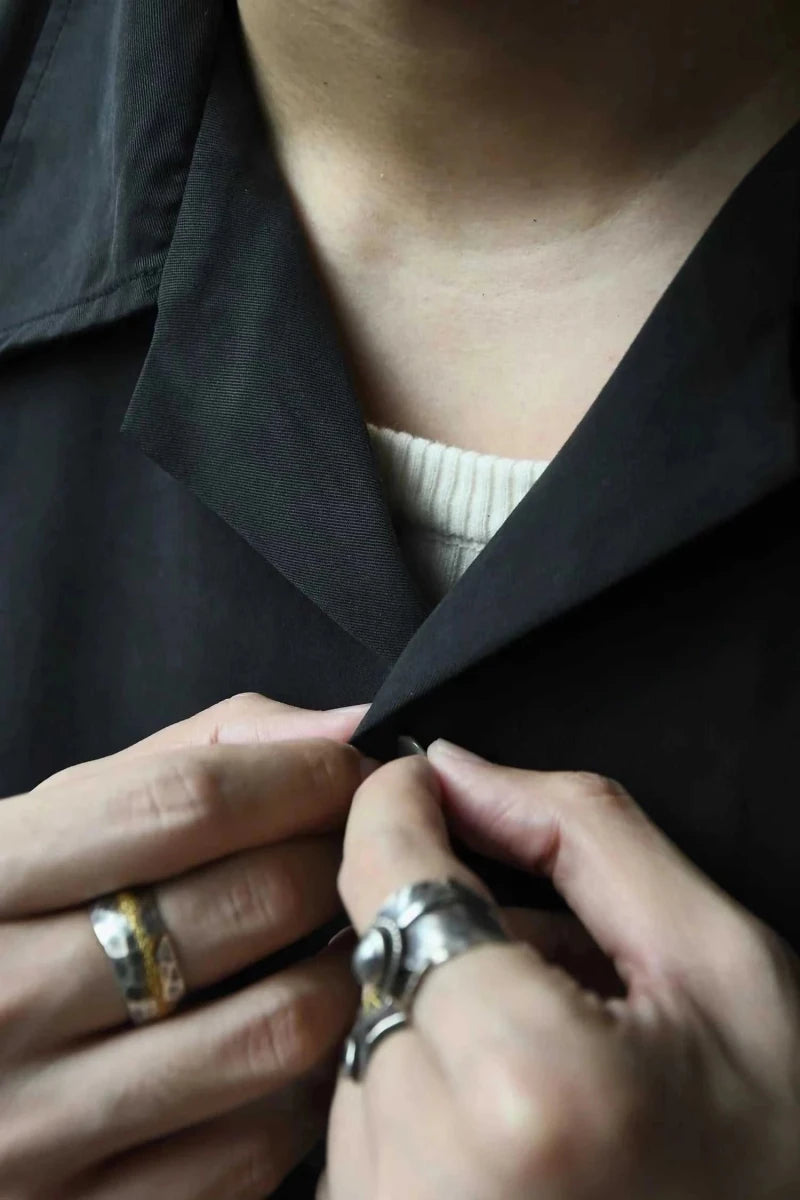 Vintage tencel beach summer shirt - Antonios