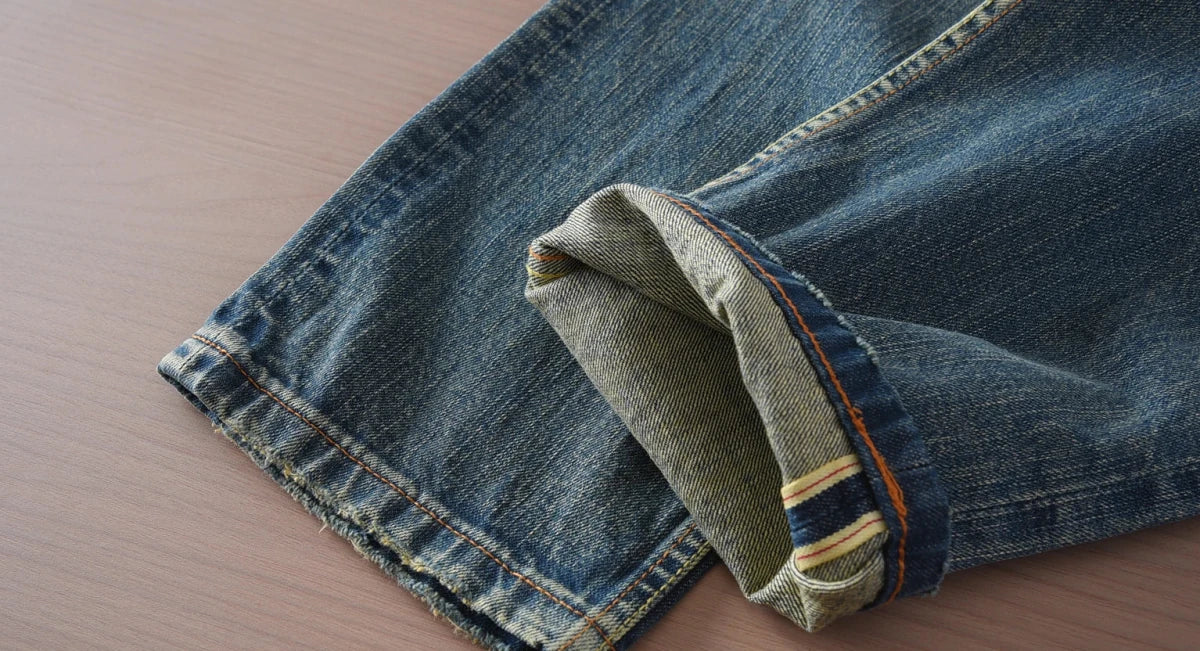 Washed streetwear style denim jeans - Antonios